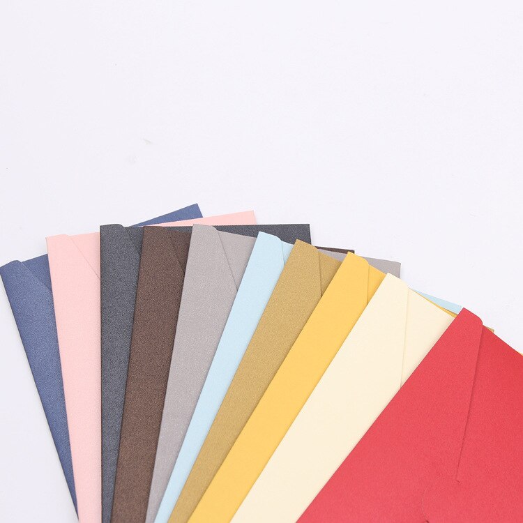 22x11cm DL Envelopes for Wedding Invitation Thank You Card Pearl Paper Envelope Cute Stationery Paper Envelop Wallet Envlop