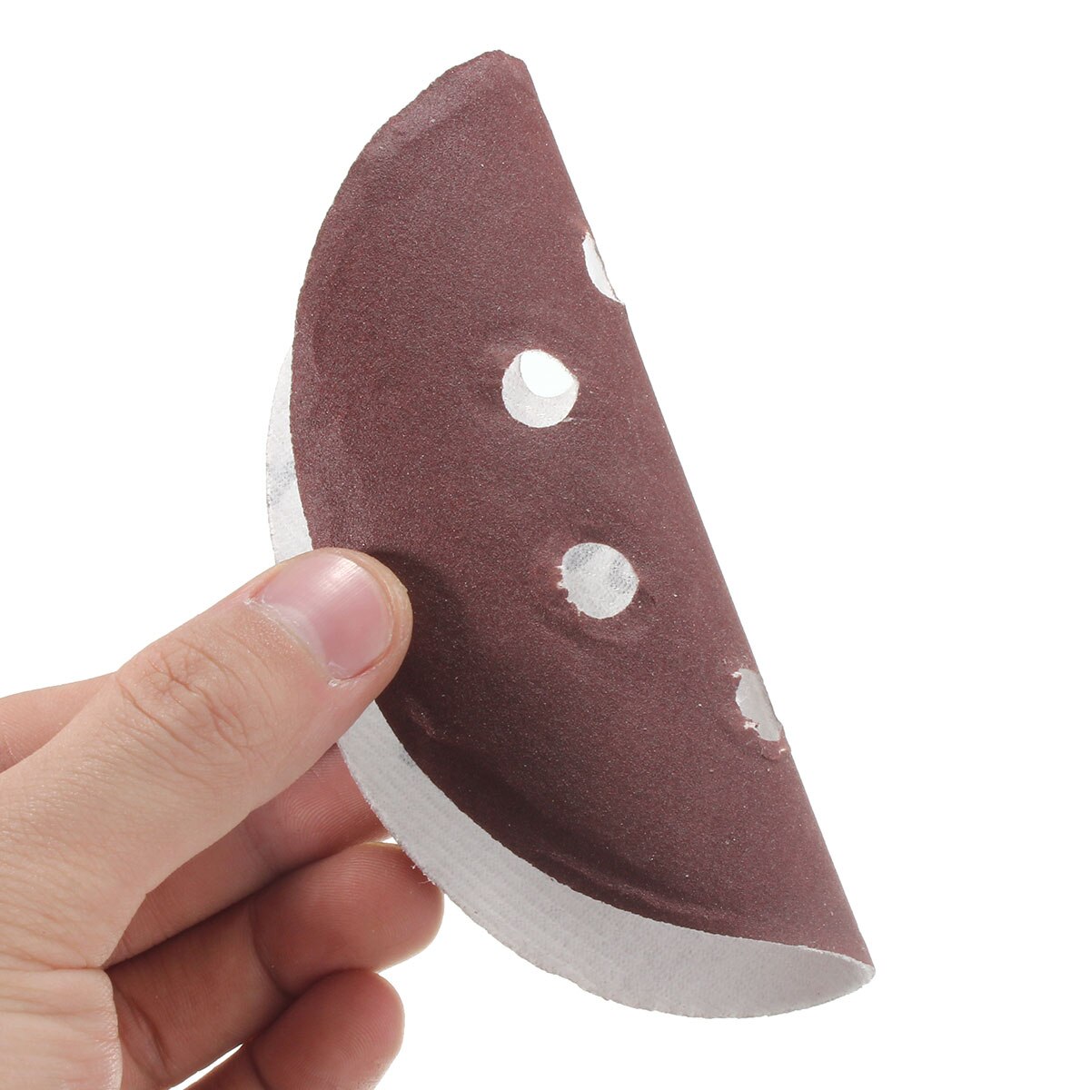 50pcs/Set 125mm Sanding Disc Round Shape 8 Hole Mixed 40 60 80 120 240 Grit Orbital Paper Punch Sheet Sandpaper Polisher Sanders