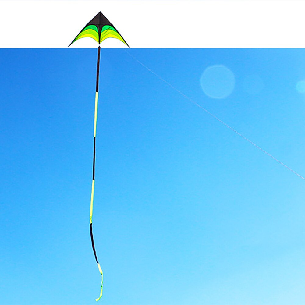 10/15/30M Rainbow Color Blocking Lange Kite Staart Lijn Outdoor Sport Accessoire