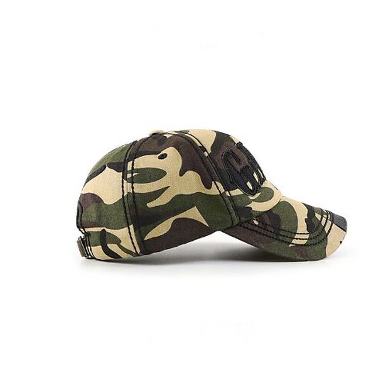 Xeongkvi broderi breve camouflage bjergbestigning baseball cap forår efterår mærke snapback bomuld hatte til mænd