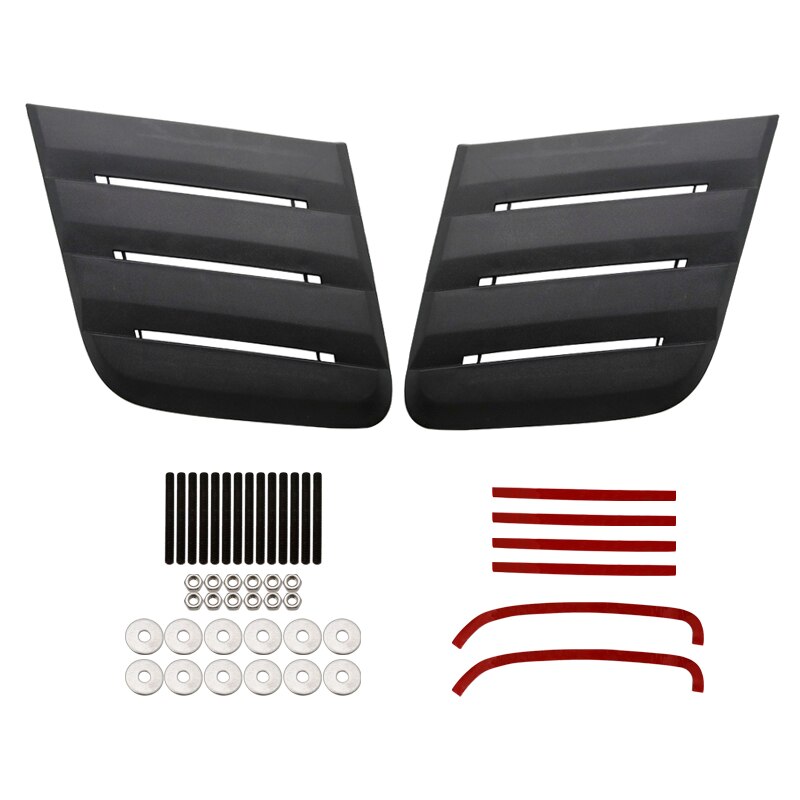 For Ford Mustang Roush + Car Black Engine Outlet Decorative