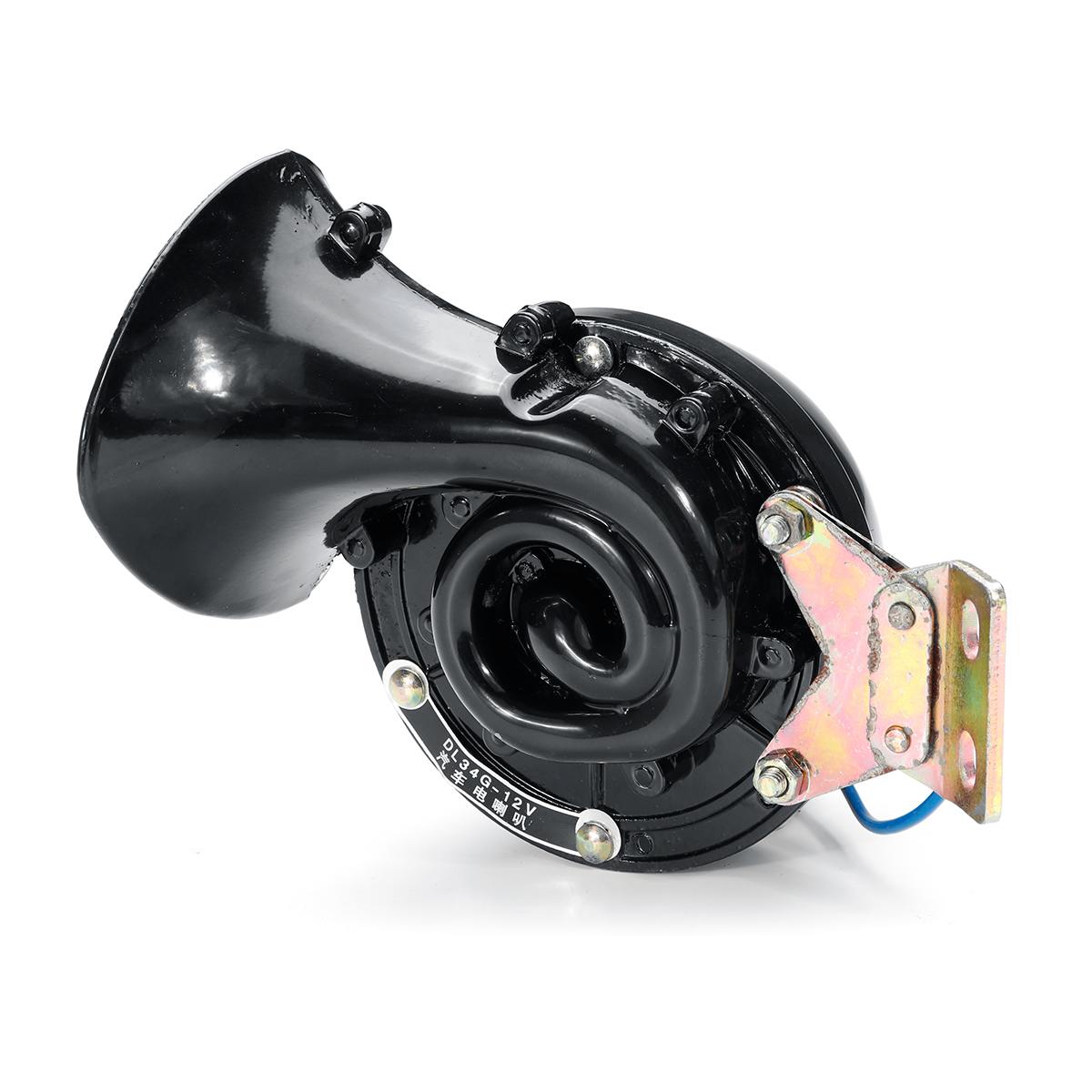 12V 200DB 300DB 350DB Auto Twin Dual Tone Compact Air Horns Kit Car Truck Lorry SUV RV Train Caravan Boat Twin Tone Super Loud
