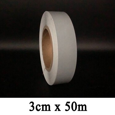 Self-adhesive High Visibility Safety Reflective tape DIY Reflective Tape For Clothing: 3cmx50m