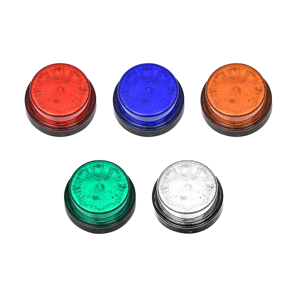 1 stk. 12v stk. 24v led-strobelys for biler, roterende varsellys, blinkende nødlys, varebil, lastebil, sidelys, indikasjonslys