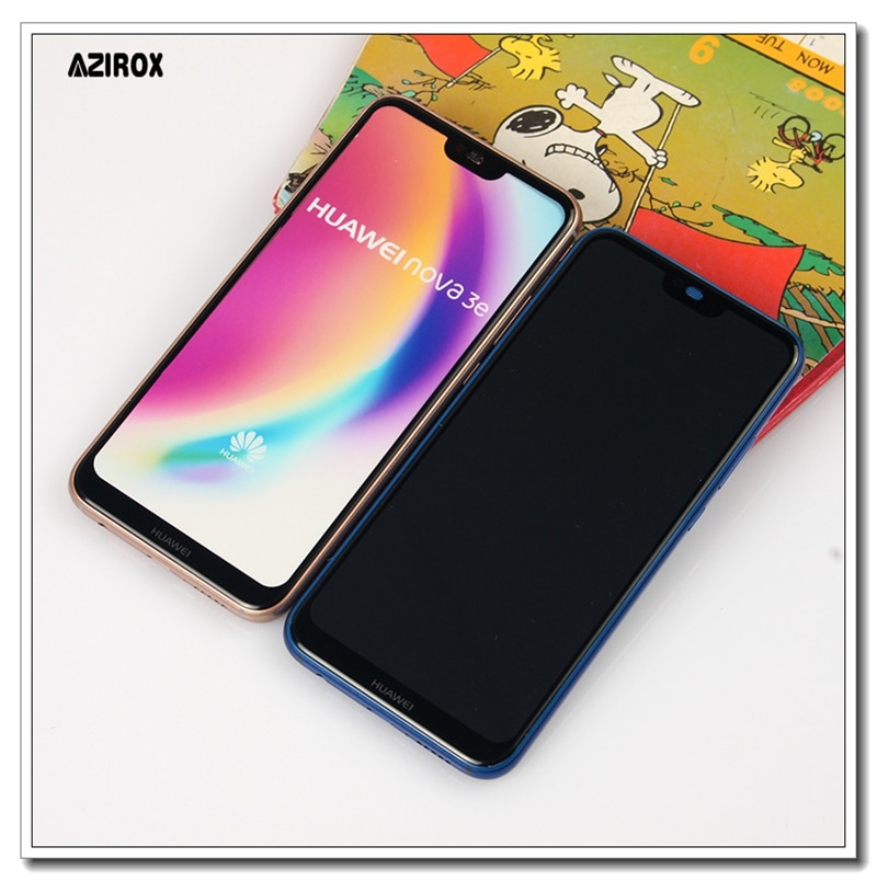 Niet-werkende dummy-telefoon met 1:1 formaten display voor huawei  p20 lite nova 3e- model telefoon, model weergeven