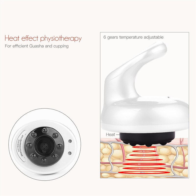 USB Rechargeable Body Shaping Massage Body Fitness Shaping Massage Abdominal Back Neck Shoulder Body Massage Home Massage