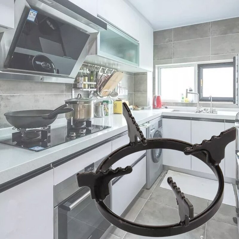 Fornello a Gas antiscivolo pentola a cremagliera fornello a caldo supporto per caffettiere caffettiere caffettiere caffettiere Moka strumento da cucina DropShipping