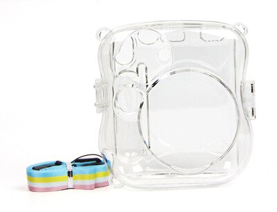 Fujifilm Instax Mini 25 Mini 26 Kamera Tasche PU Leder Abdeckung mit Schulter Gurt Für Instax Mini 25 26 polaroid Kamera Fällen: Kristall Hülse