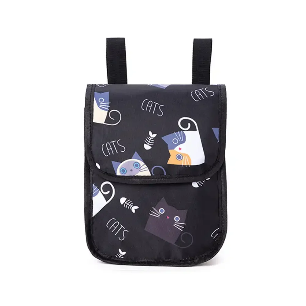 Waterdichte Fiets Opbergtas Vooraan Mobiele Telefoon Houder E-Bike Mand Tas Racefiets Frame Zak MTB Fiets Fietstas: Black