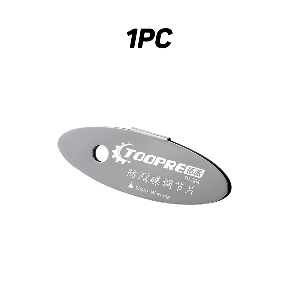 MTB Disc Brake Pads Adjusting Tool Bicycle Brake Pads Rotor Alignment Tools Bike Spacer Mounting Assistant Repair Accessories: Shape A