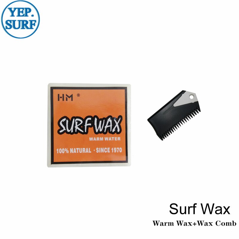 SUP Surfen Wax Warm Water Surf Wax met en Wax kam Surfplank Wax