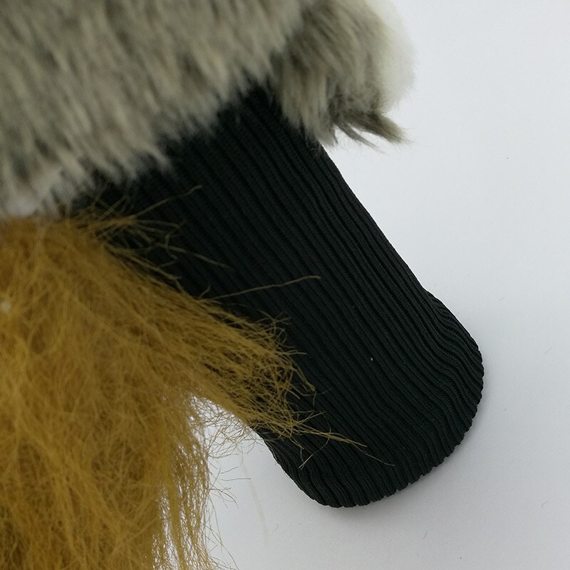 Plysch Golf Fairway Woods Headcover Hybrid Golf Head Cover Djur Maskot Rolig Sport Utrustning