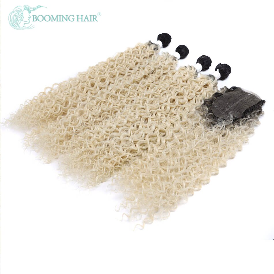 Synthetic Hair Bundles Weaving Long Hair Extension Weave Black Water Wave Hair Bundles Extensions