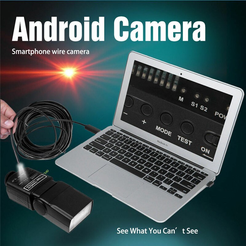 HD USB Android Camera Endoscope IP67 2m 5m Micro Inspection Video Camera Snake Borescope Tube 5.5mm USB Endoscope for Android