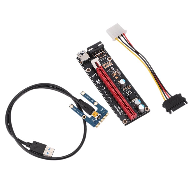 Mini Pcie Naar Pci Express 16X Riser Voor Laptop Externe Dwz Kaart Exp Gdc Btc Antminer Mijnwerker Mpcie Naar Pci-E slot Mijnbouw Kaart