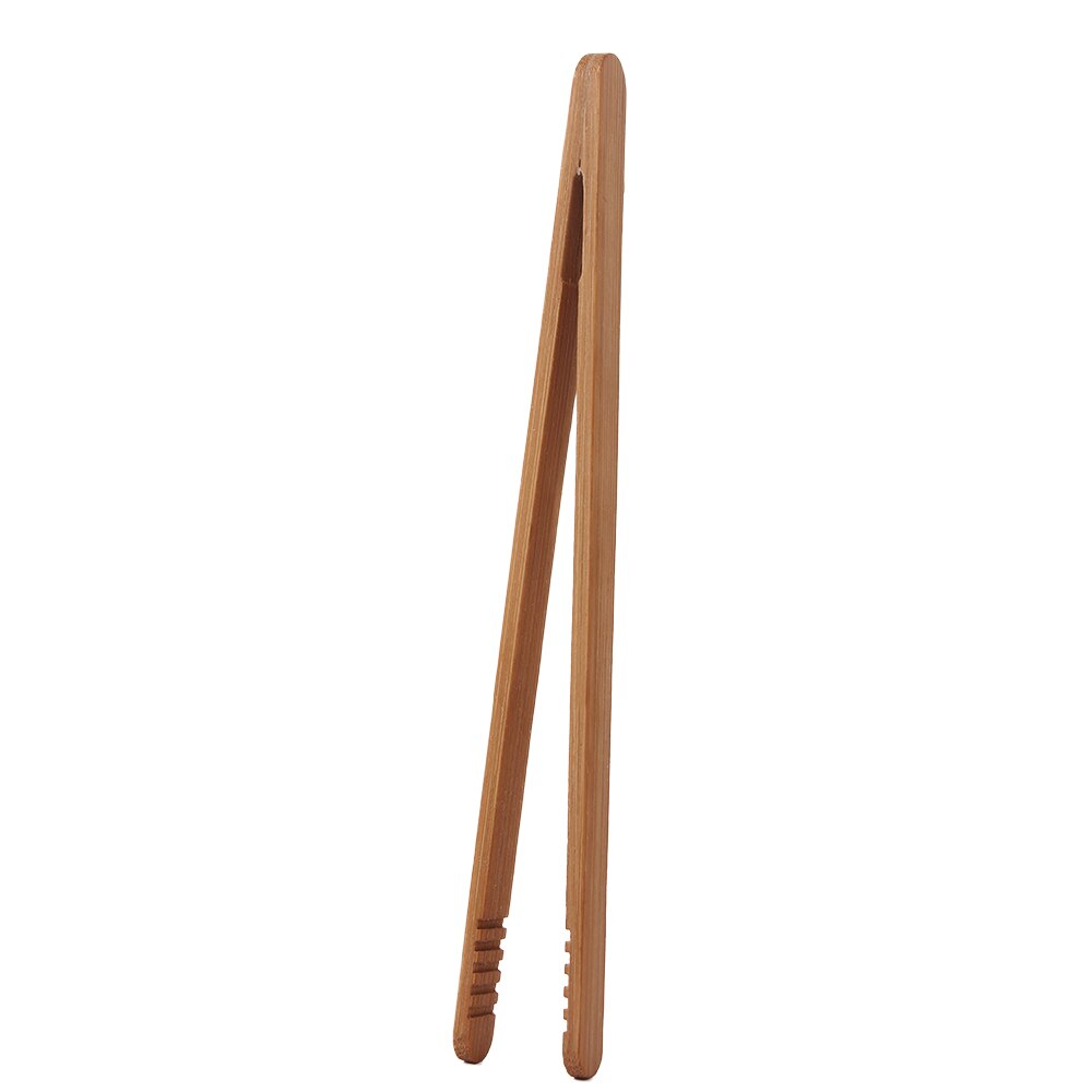 Fleck Brot Bambus Klemme wiederverwendbare Küche Tee Pinzette Greifer Lebensmittel Zange Toast Clip: Licht Gelb