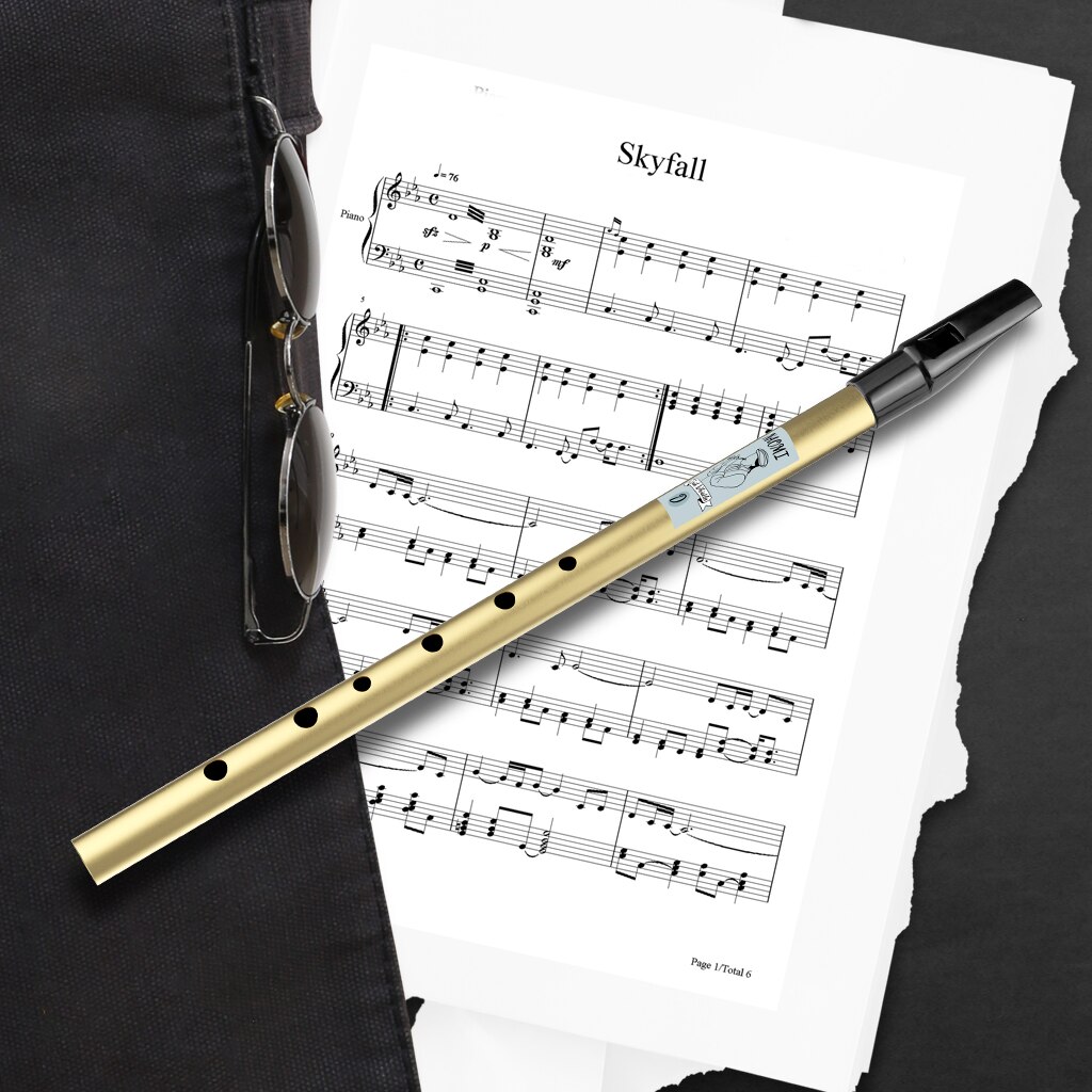 Irish Whistle Ireland Flute Whistle Tin Whistle Key Of D Penny Whistle 6 Holes Mini pocket Musical Instrument