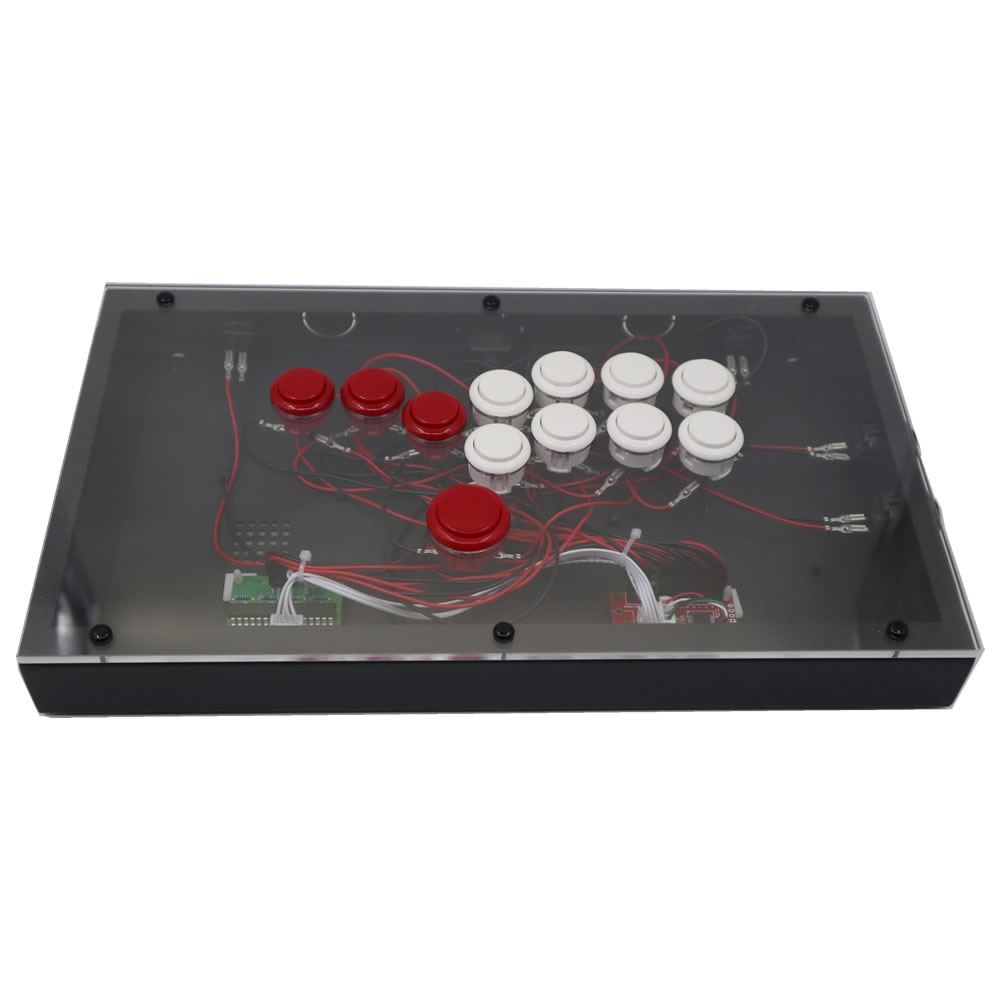 Panel de bricolaje para RAC-J800B, Mando de juego de todos los botones, estilo Hitbox, Arcade, Fight Stick