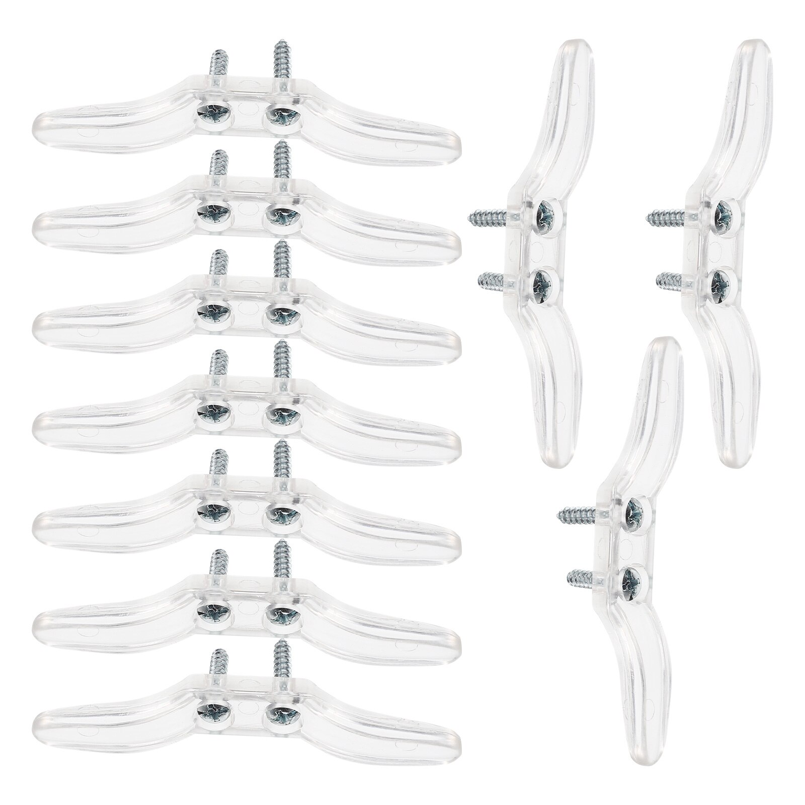 10pcs Blind Cord Safety Cleat Transparent Blind Rope Cleat Window Cord Cleat