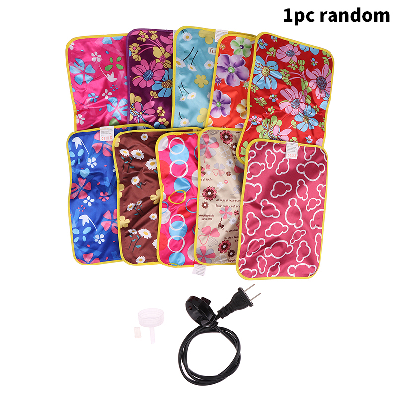 Spina UE/USA Ricaricabile Bottiglia di Acqua Calda Elettrica Scaldamani Borsa Riscaldatore Inverno Bolsas Agua Caliente Kruikenzak per Heet Acqua: giallo