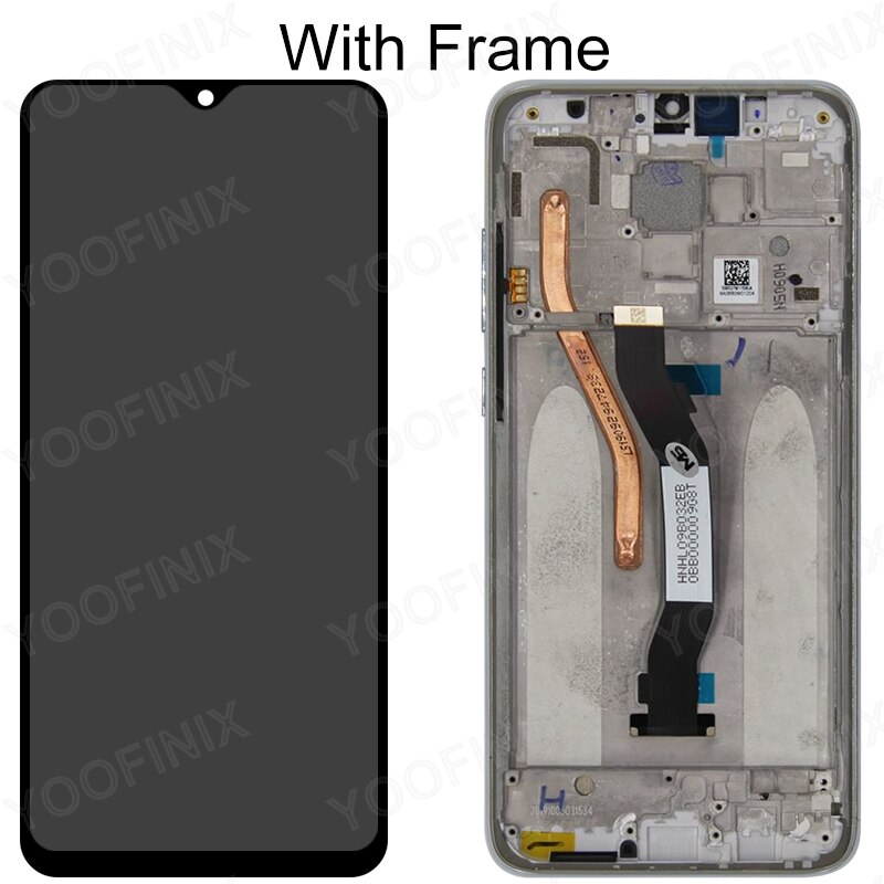 6.53 " original lcd-display-touchscreen-ersatzteile für redmi note 8 pro 8 g  m1906 g 7i m1906 7g