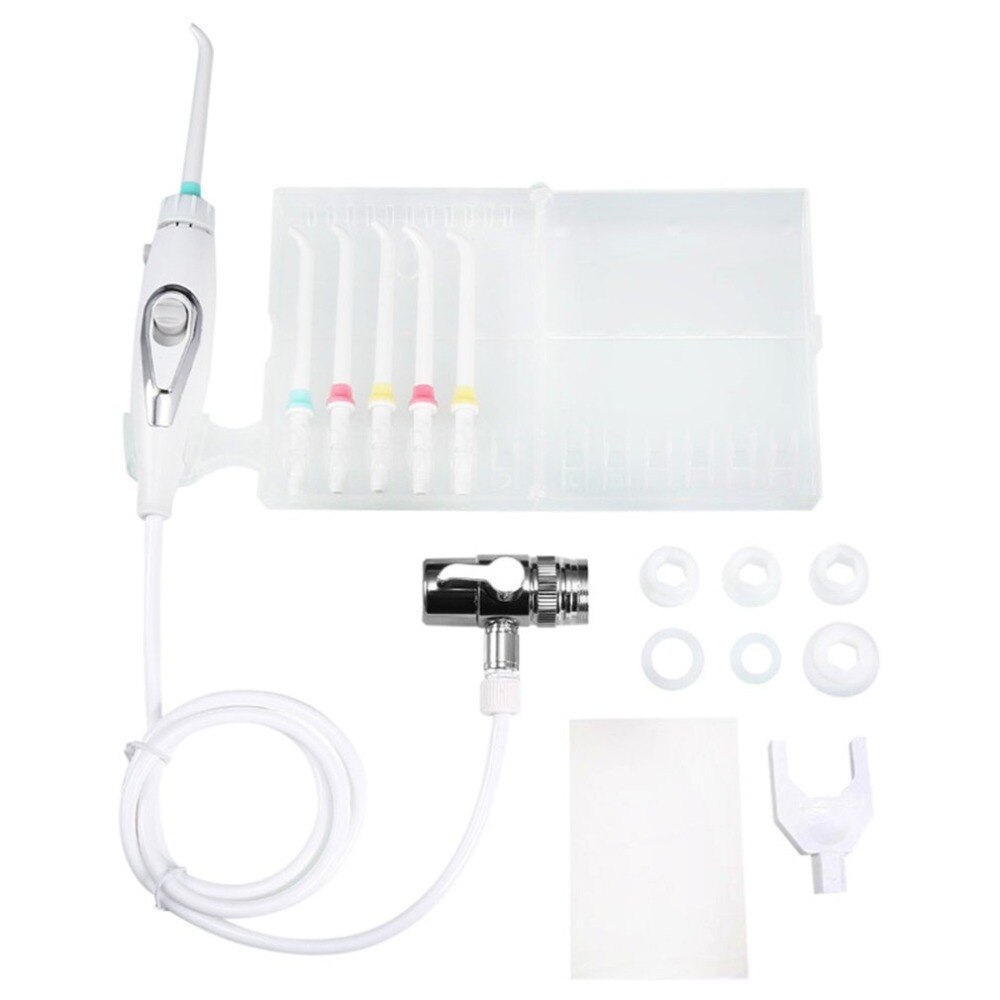 Grifo irrigador Oral portátil, higiene Dental, chorro de agua, grifo de conexión, dispositivo de flotación Dental para el cuidado de los dientes en el hogar