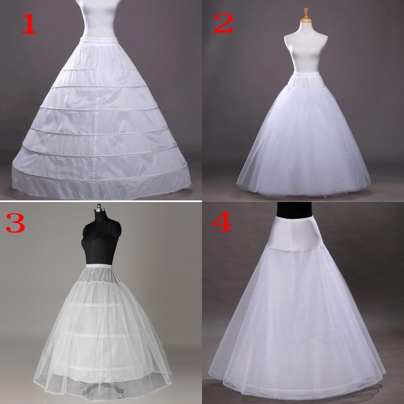 Jupon Crinoline Sans Cerceaux Blanc - Pour Robe De Mariée, Robe De Soirée, Style Sirène