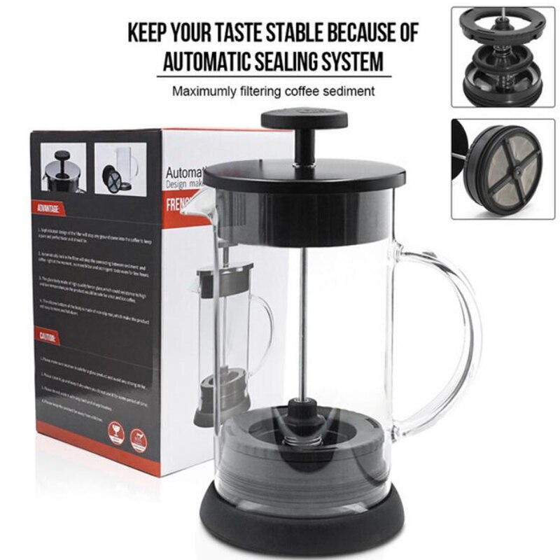 Cafetera Manual a presión de la mano Avaloura cafetera a presión francesa
