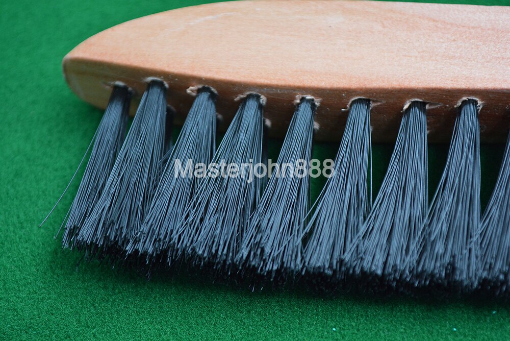2 uds Pool billares Snooker oferta mesa de madera cepillo de mesa de billar de fibra de paño de limpieza accesorios