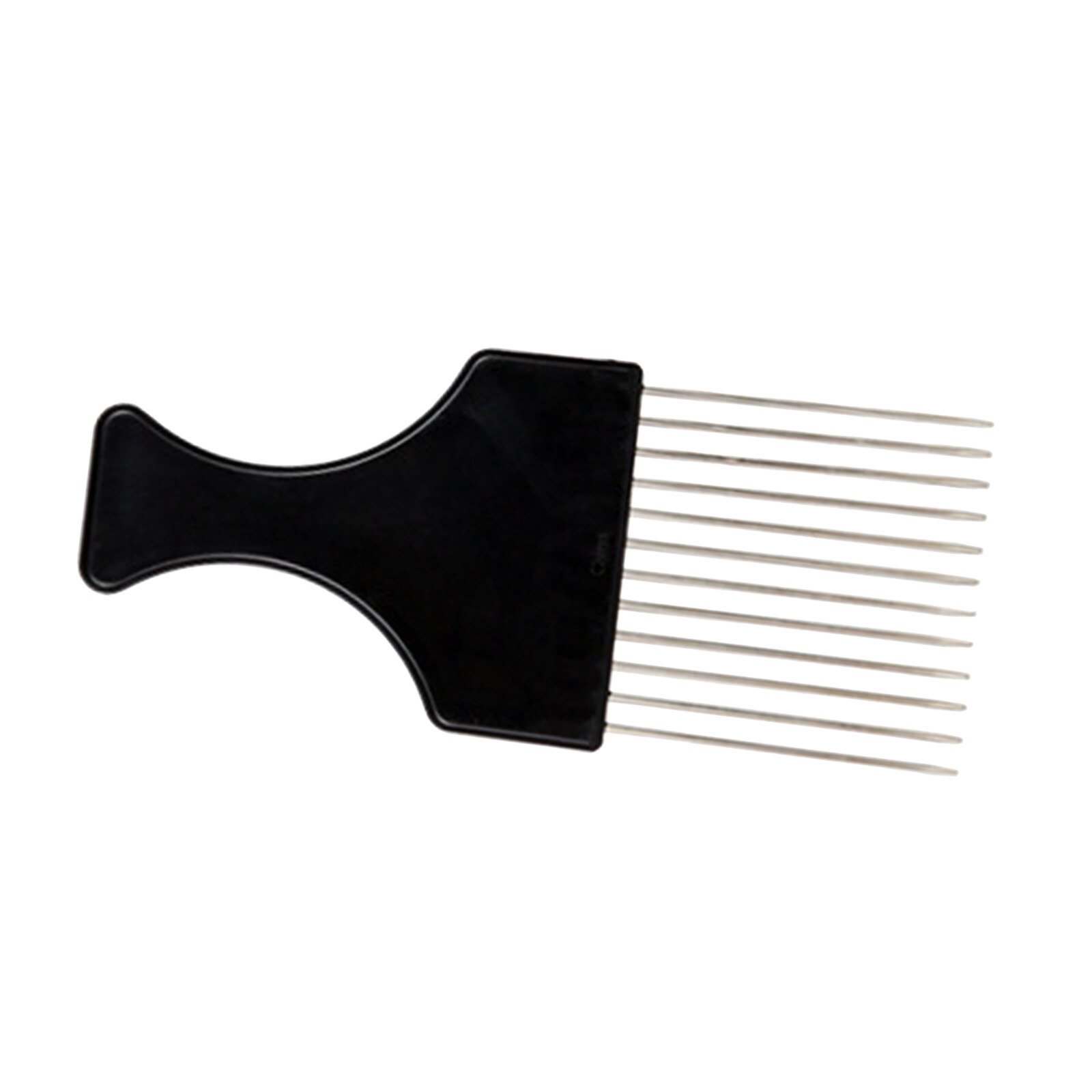 Hair Pick Comb Metal Afro American Comb Brush Hairdressing Styling Tool Braid for Home Use Metal Tool Hair Pick Hair Styling