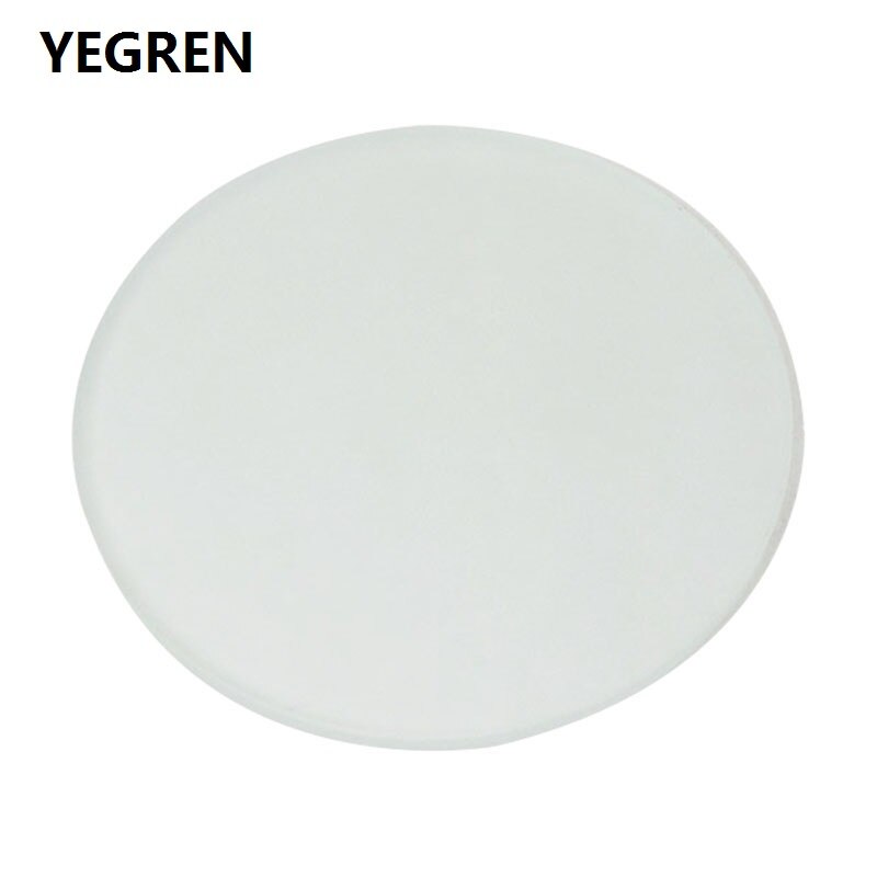 Microscopio estéreo de escenario de trabajo, tablero translúcido esmerilado, placa redonda de espécimen, diámetro de 55mm, 85mm, 90mm, 95mm, 100m