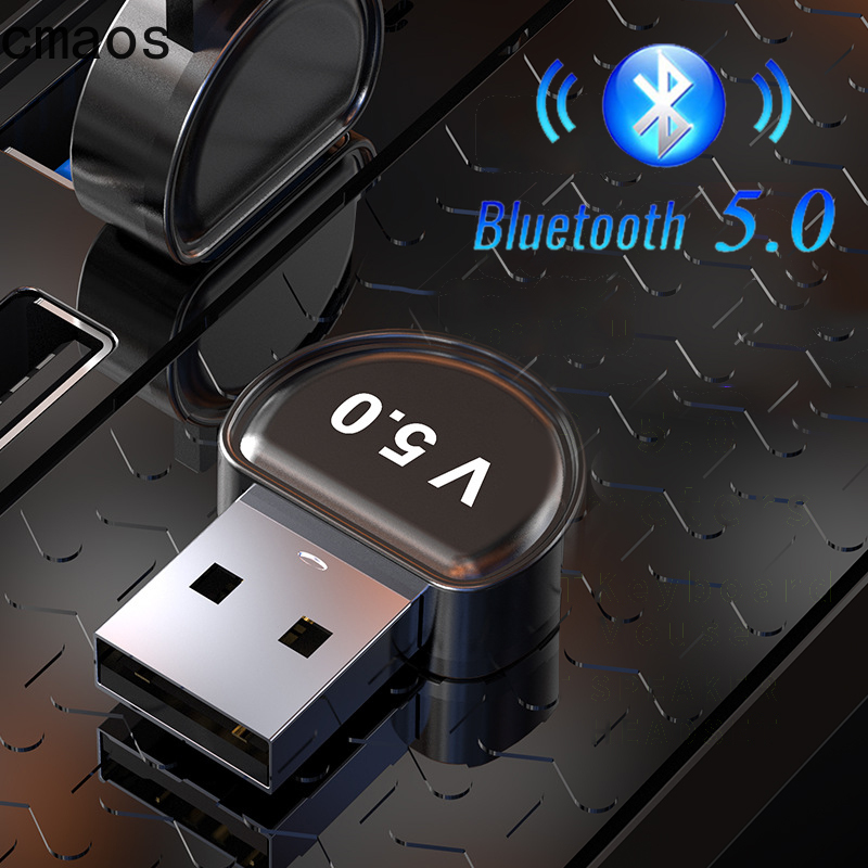 Usb Bluetooth 5.0 Adapter Zender Bluetooth Ontvanger Audio Bluetooth Dongle Draadloze Usb Adapter Voor Computer Pc Laptop Een