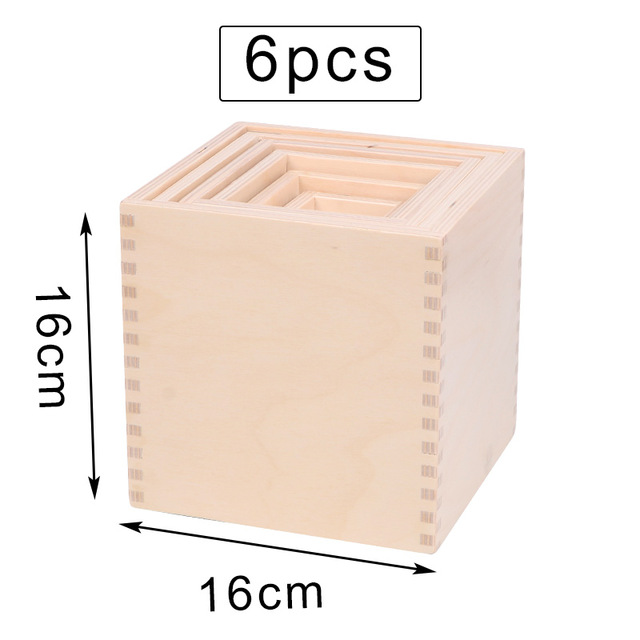 Giocattoli Per Bambini di Grandi Dimensioni Arcobaleno Stacker Giocattoli In Legno Per Bambini Creativo Arcobaleno Building Blocks Montessori Giocattolo Educativo Per Bambini: Di legno