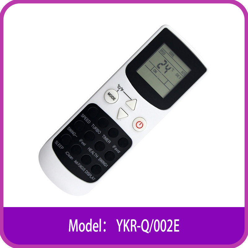 YKR-Q/002E YKR-Q 002E AC Remote Control For AUX Subtropic Royal Clima Air Conditioner
