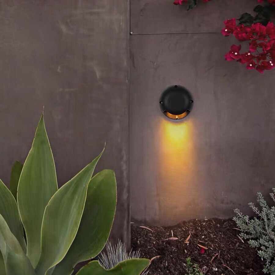 LED In-ground Light Outdoor Waterproof Buried Lights Underground Floor Lamps Yard Landscape Street Light Garden Step Spotlights