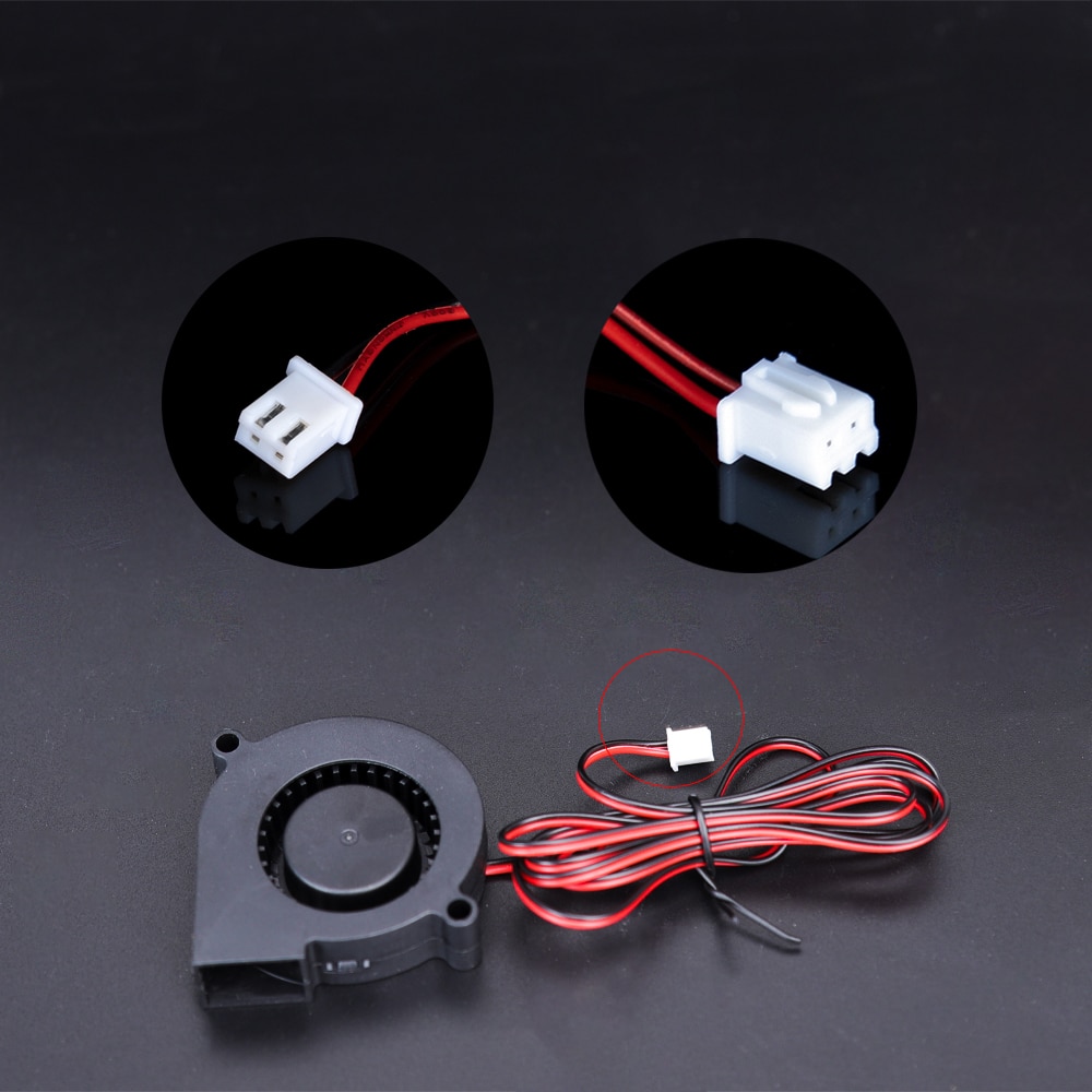 5015/4010/4020 ventilador turbo ventilador de refrigeração alta qualidade dc 24v/12v preto sem escova ventiladores de plástico para acessórios da impressora 3d