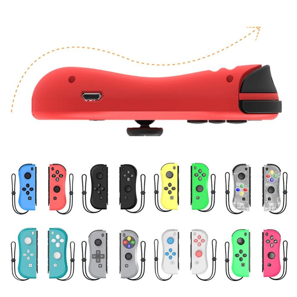 Wireless Controller for Nintend Switch Including vibration and sensor functions can be used through wired and Bluetooth