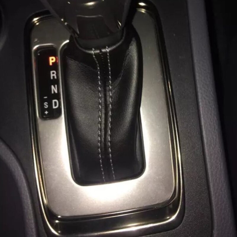 Stainless Gear Panel Cover Trim Gear Shift Frame Car Interior Accessories for Ford Ranger Everest Endeavour T6