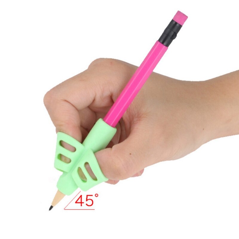 Children Pen Writing Aid Grip Set Pencil Grips For Kids Handwriting Aid Finger Posture Correction Tool Kit