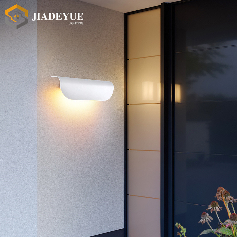 led outdoor waterproof wall light IP67 balcony aisle light long strip door exterior wall light