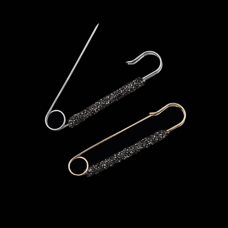 Mode Strass Trui Vest Broche Pins Veiligheid Sjaal Gesp Vrouwen Accessoires