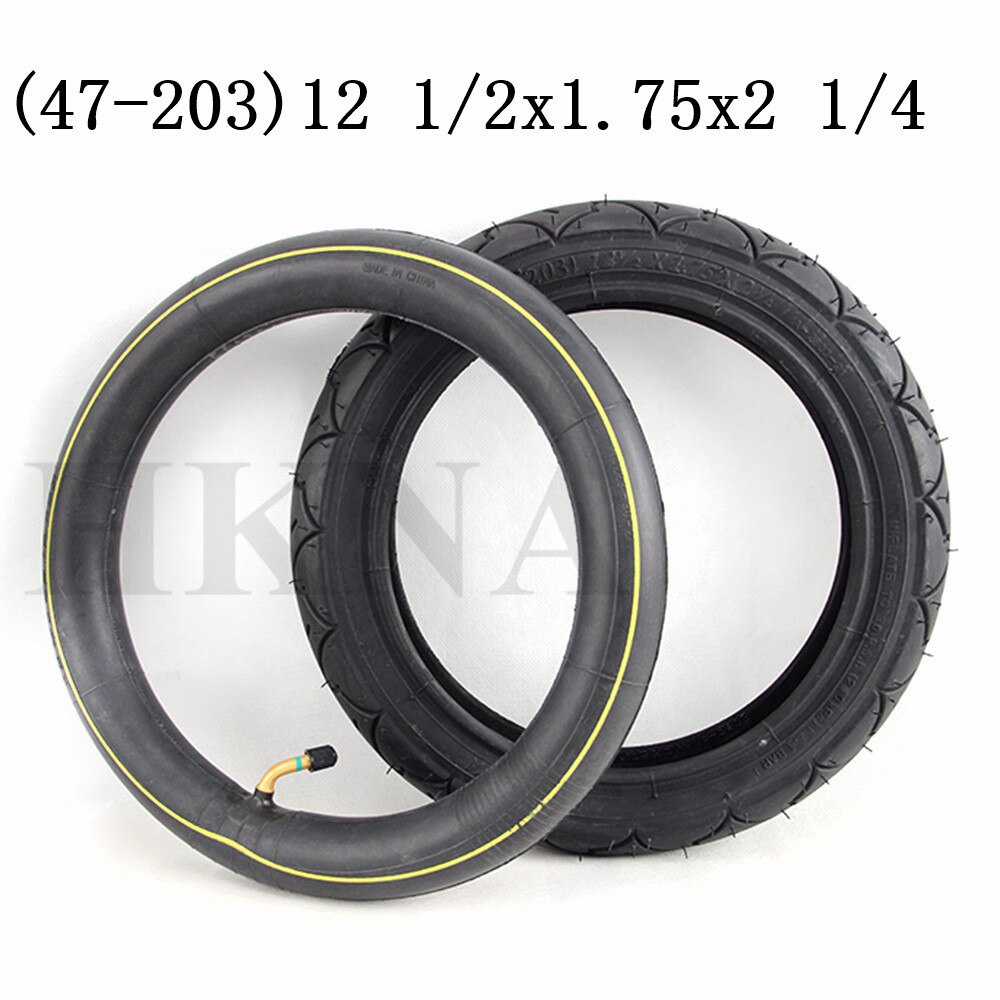12 Inch (47-203)12 1 / 2x1.75x2 1 / 4 Inner Tube Outer Tyre INNOVA Tire Baby Carriage Accessories Wheel BB Bicycle