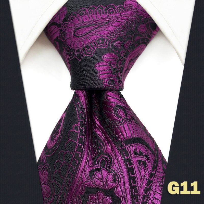 Krawatten Silk Business Krawatten für Herren Extra lange größe 63 "160cm Navy Blauen Streifen Hochzeit