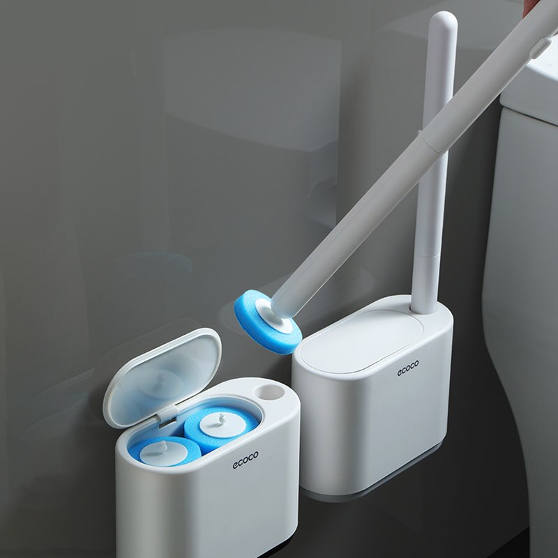 Wegwerp Wc Borstel Huishouden Muur Gemonteerde Kan Worden Gegooid Zonder Dode Hoeken Cleaning Toiletborstel Badkamer Accessoires