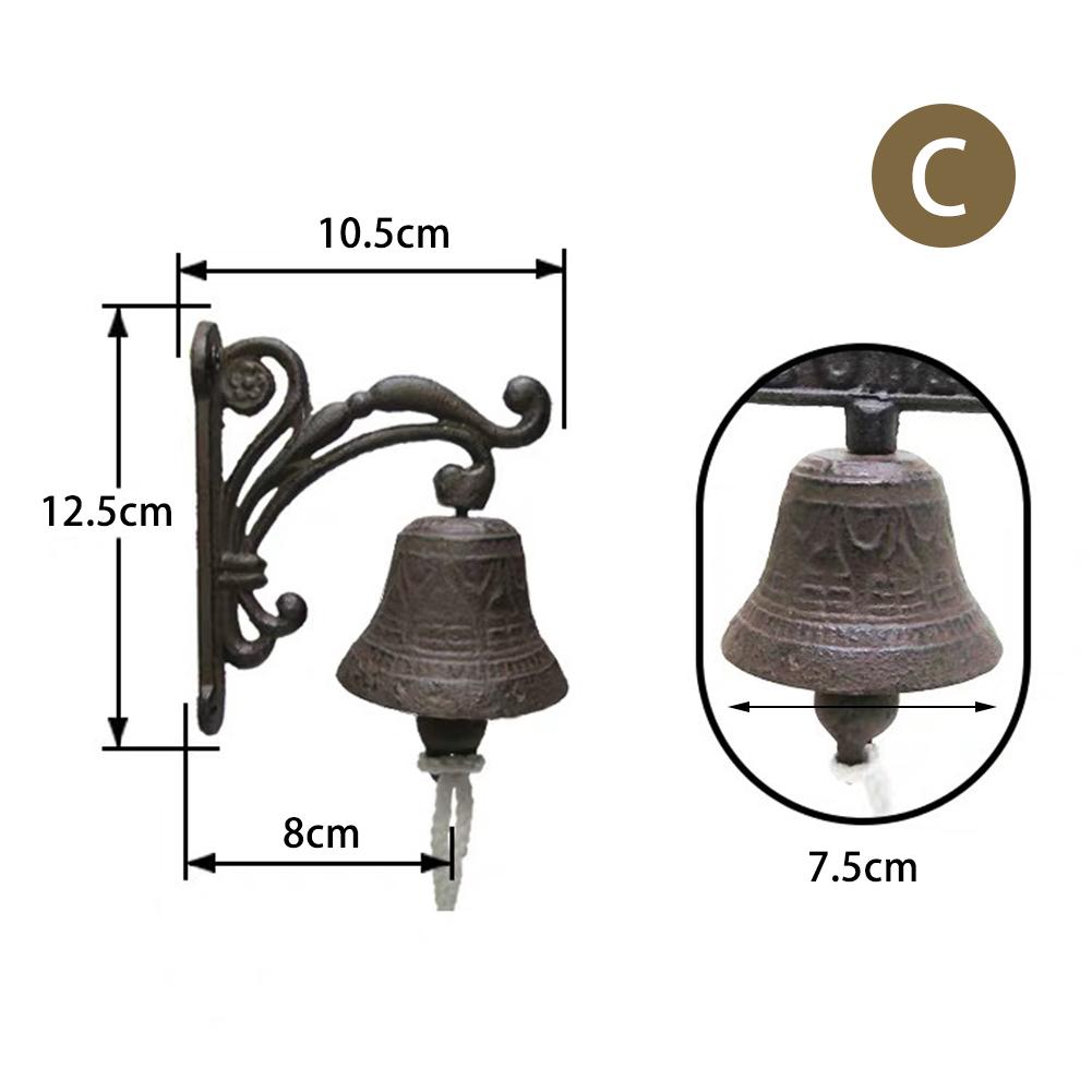 AB Tools Gietijzeren Bord – ‘Vrienden Altijd Welkom, Familie Op Afspraak’, Deur- Of Muurdecoratie