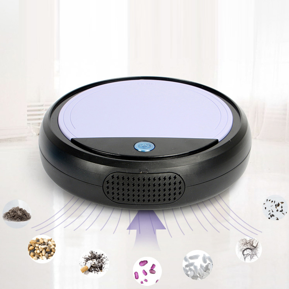Dammsugare torr våt stark sug soprobot intelligent laddning batteridammsugare med stor kapacitet