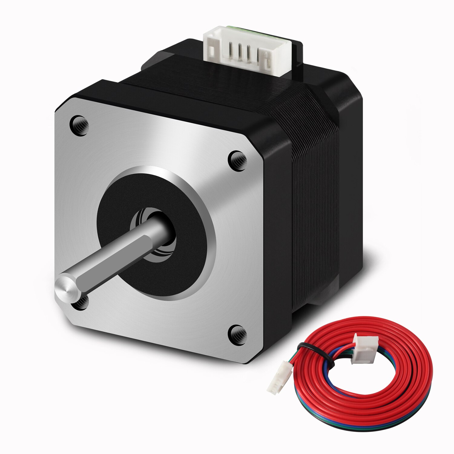 SIMAX3D 3D Printer Part Stepper Motor 17HS3401S 34mm 1.3A 28N.cm 4-lead 42 Motor Nema17 Stepper Motor for DIY 3D Printer CNC XYZ
