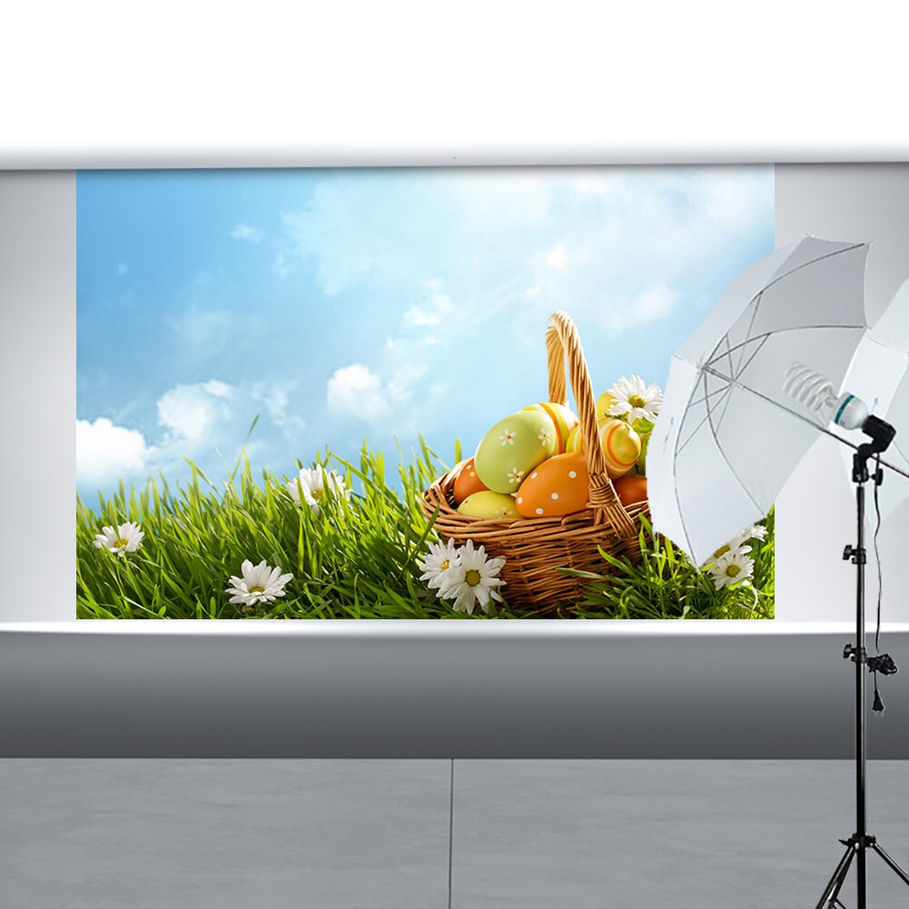 Happy Easter Backdrops Baby Shower Birthday Party Photography Background 0.9x1.5m