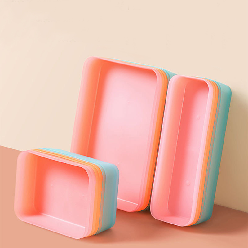 Desk Storage Drawer Divider Bathroom Kitchen Organizer Plastic Box Office Home Jewelry Makeup Organization Grocery Storage Tray