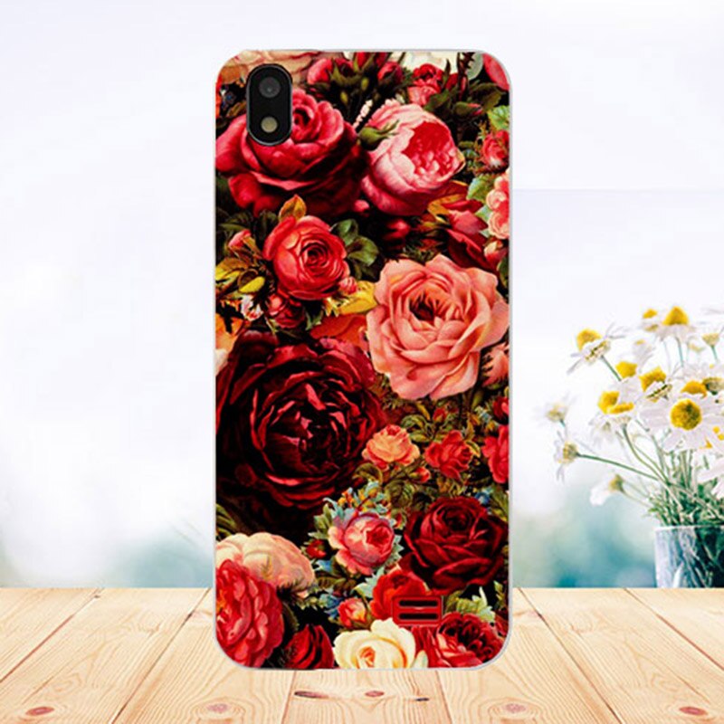 For Prestigio Wize Q3 Case Cover Silicon Diy Colored Tiger Owl Rose Soft Cover For Prestigio Wize Q3 PSP3471 DUO Cases Fundas: c046